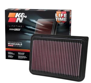 Toyota Yaris Air Filter - K&N Engineering - High-Flow, Drop In - `06-`10 Toyota Yaris Air Filter - K&N Engineering - High-Flow, Drop In - `06-`10